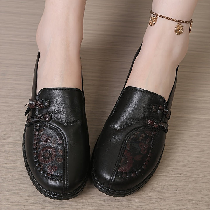 Mocassins souples à enfiler - dessus
