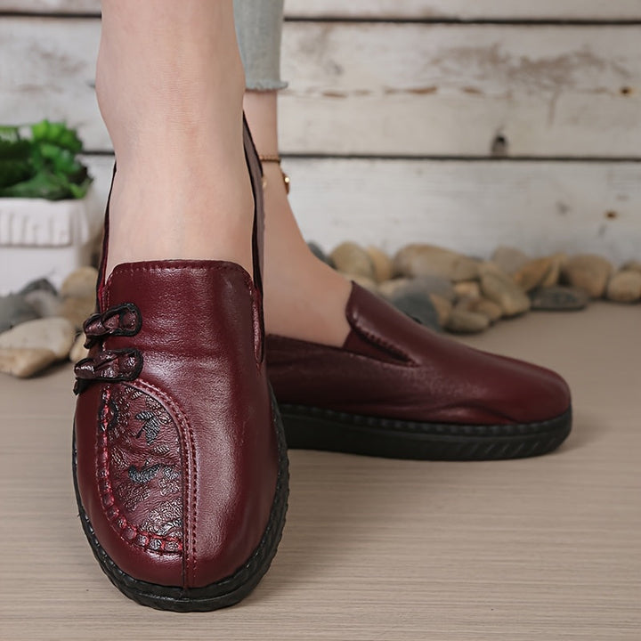 Mocassins souples à enfiler - vue de détail