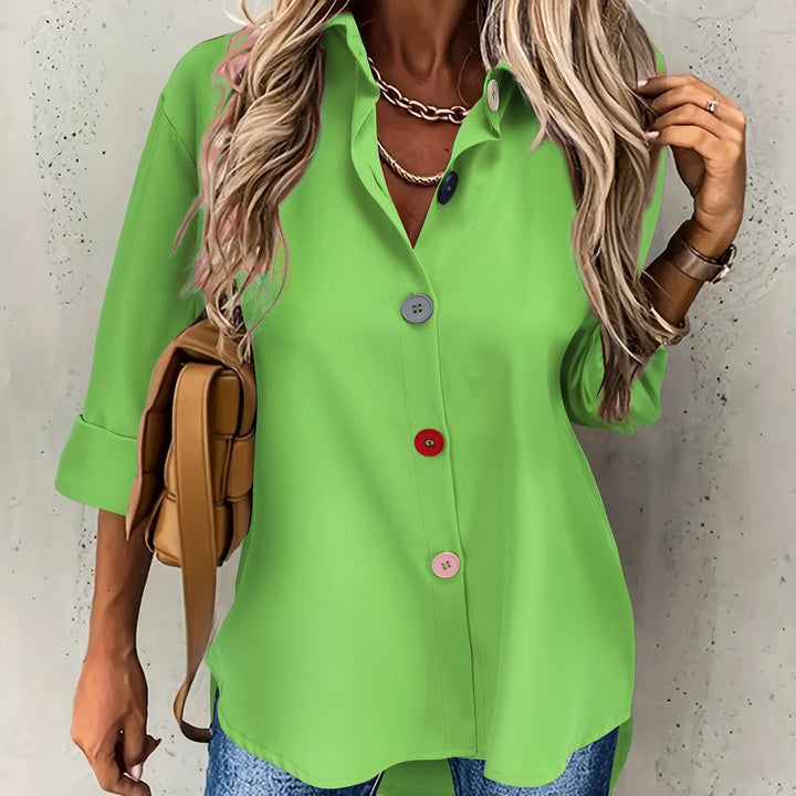 CHIC BLOUSE À BOUTONS POUR FEMMES