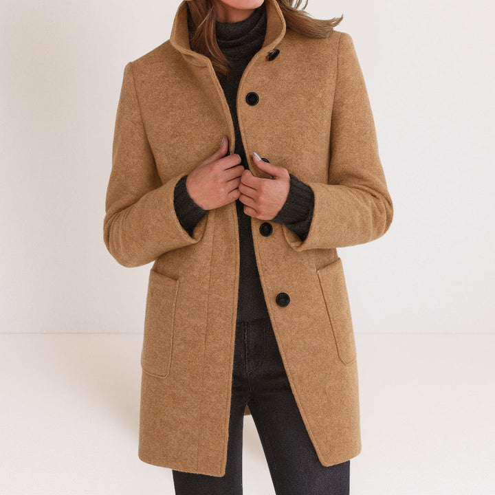 ÉLODIE MOREAU MANTEAU D’HIVER ÉLÉGANT POUR FEMMES
