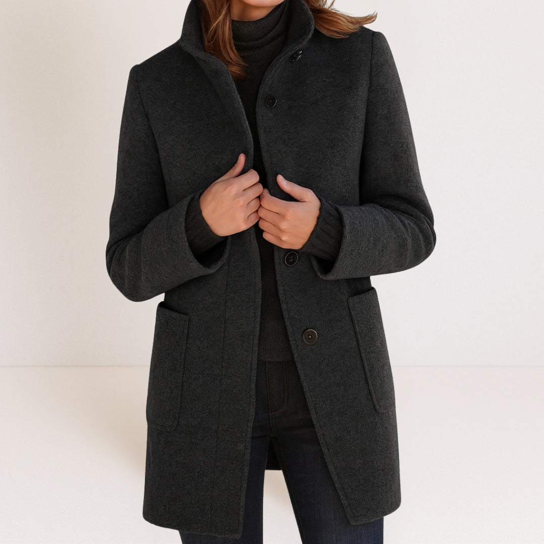 ÉLODIE MOREAU MANTEAU D’HIVER ÉLÉGANT POUR FEMMES