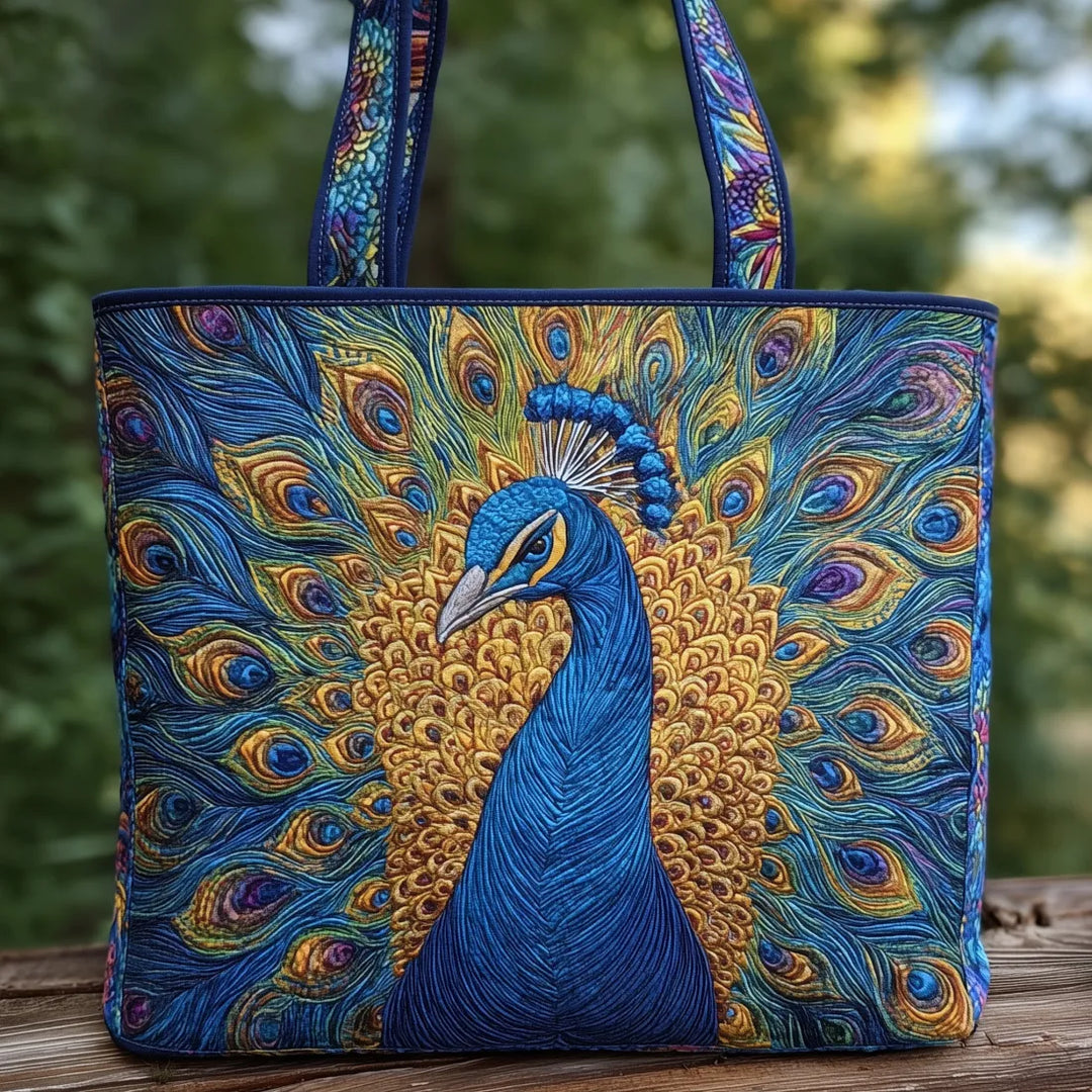 Sac Matelassé Paon