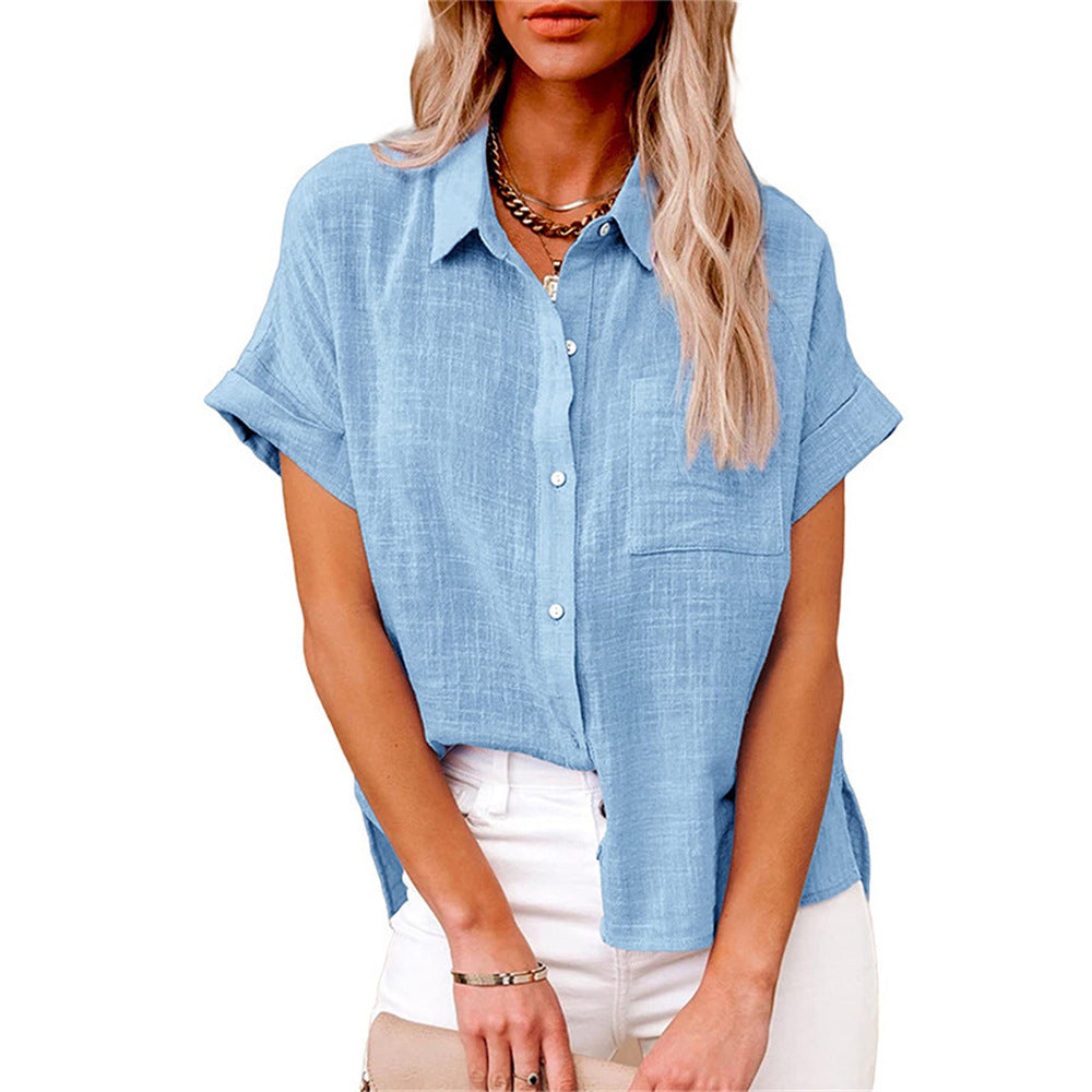 Isabelle | Blouse en Lin Fluide