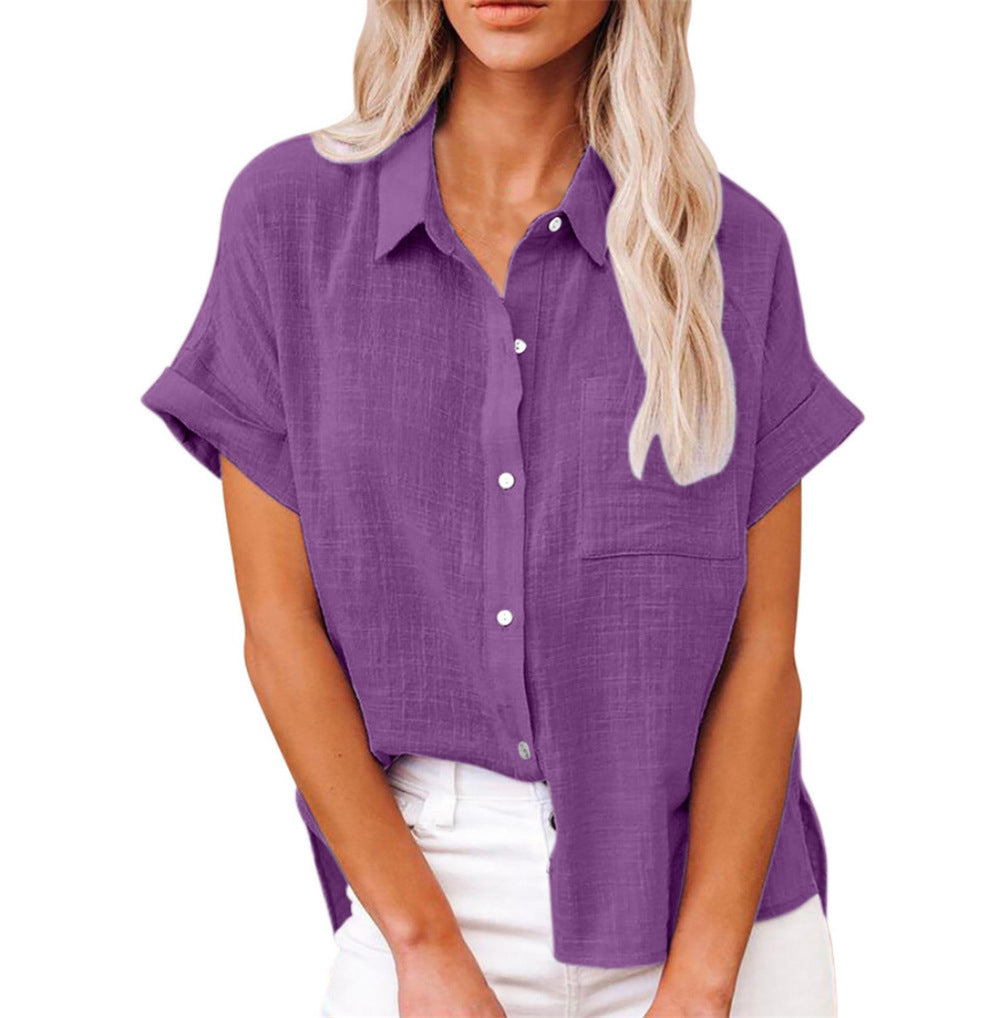 Isabelle | Blouse en Lin Fluide