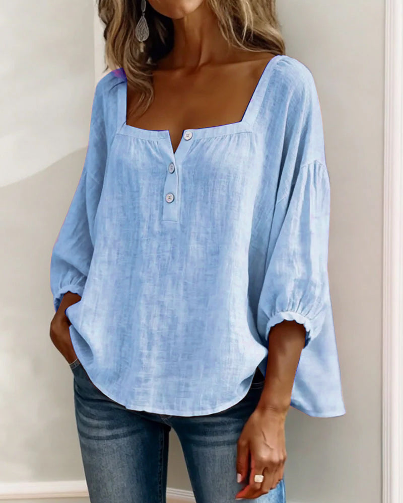 Irène | Blouse en Lin