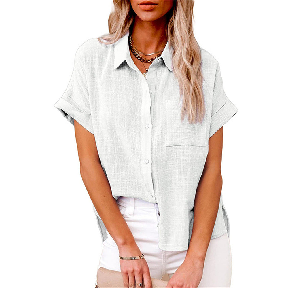 Isabelle | Blouse en Lin Fluide