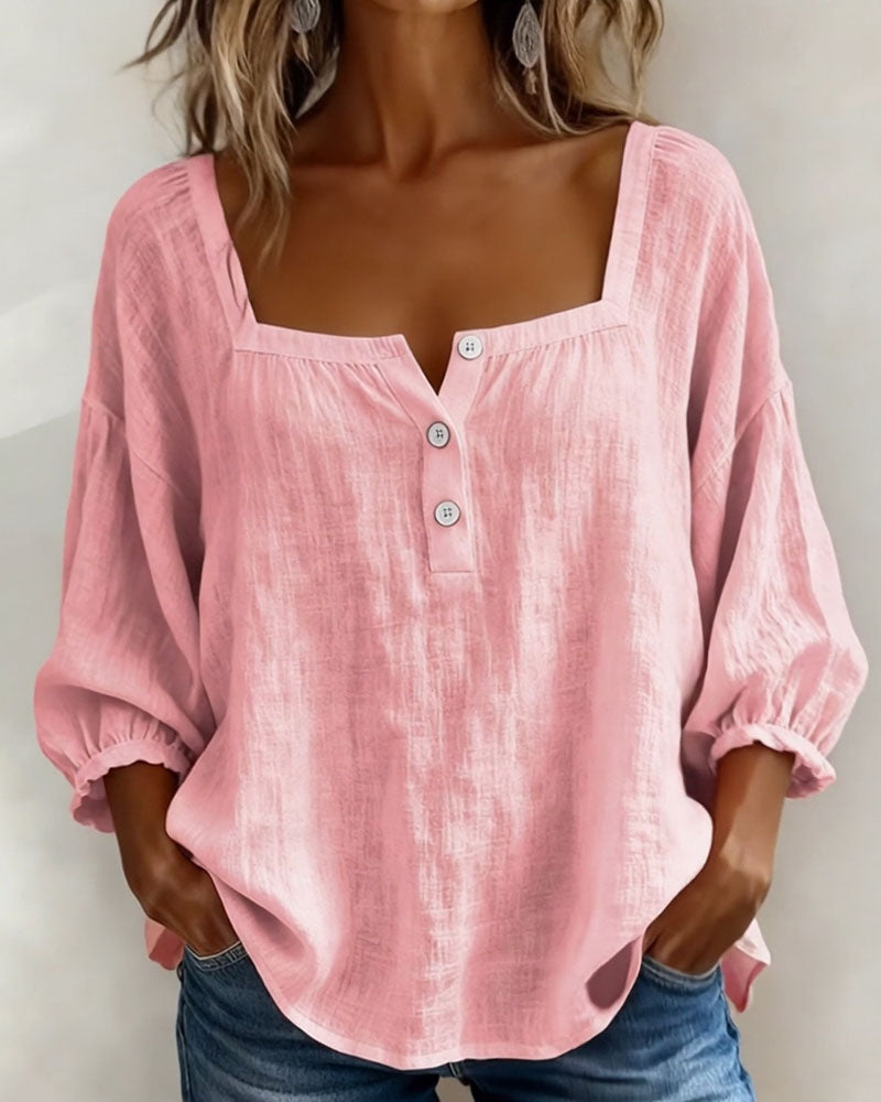 Irène | Blouse en Lin