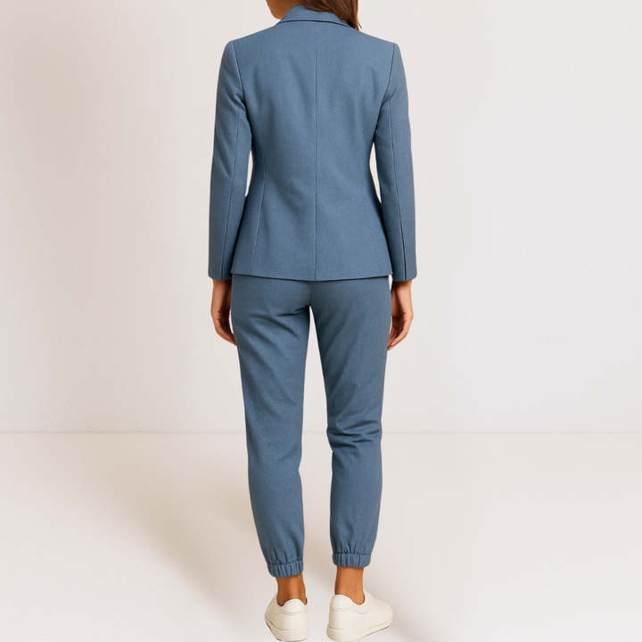 ENSEMBLE COORDONNE BLAZER ET JOGGER SMART CLASSIC POUR FEMME