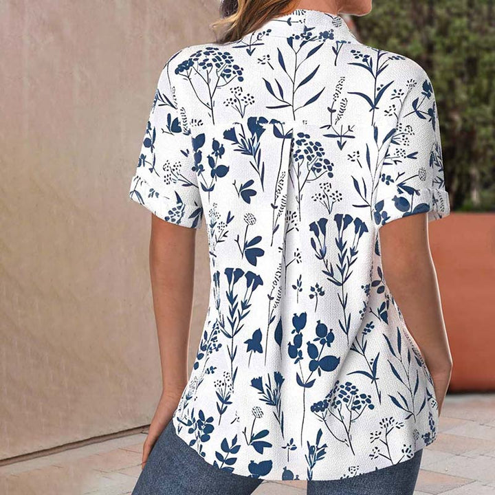 Maëlle | Blouse Imprimé Feuilles
