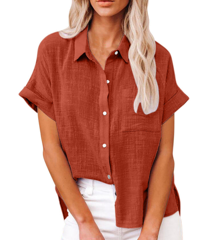 Isabelle | Blouse en Lin Fluide