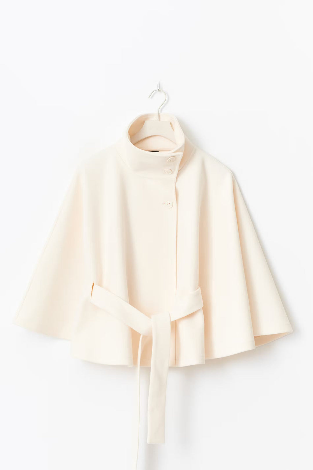 Virginie | Manteau Cape à Ceinture