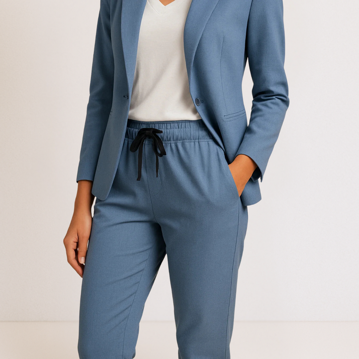 ENSEMBLE COORDONNE BLAZER ET JOGGER SMART CLASSIC POUR FEMME