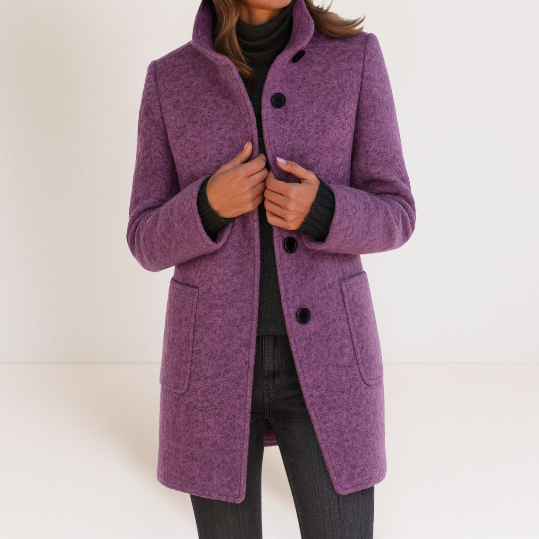 ÉLODIE MOREAU MANTEAU D’HIVER ÉLÉGANT POUR FEMMES