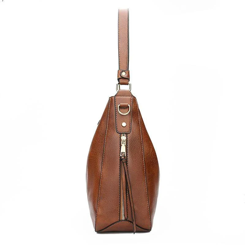 Sac hobo à poche cachée