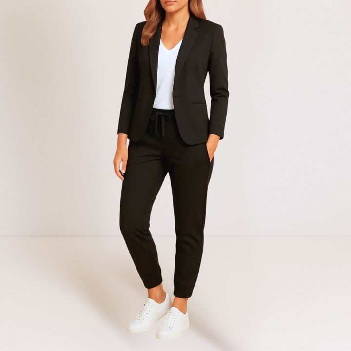 ENSEMBLE COORDONNE BLAZER ET JOGGER SMART CLASSIC POUR FEMME