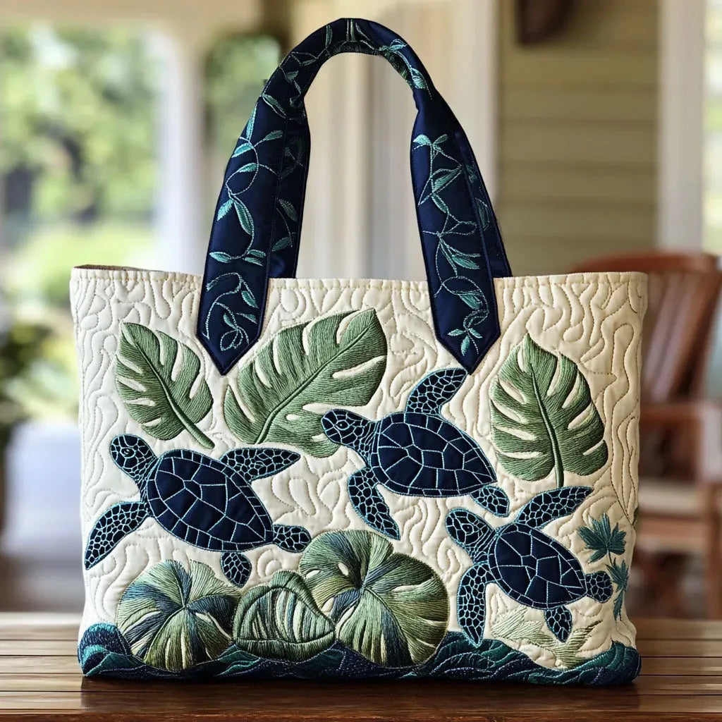 Sac Matelassé Tortue de Mer
