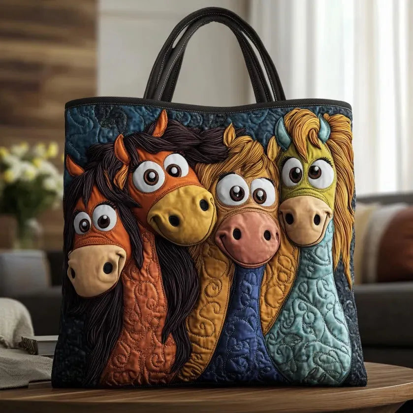 Sac Cabas Matelassé Poney