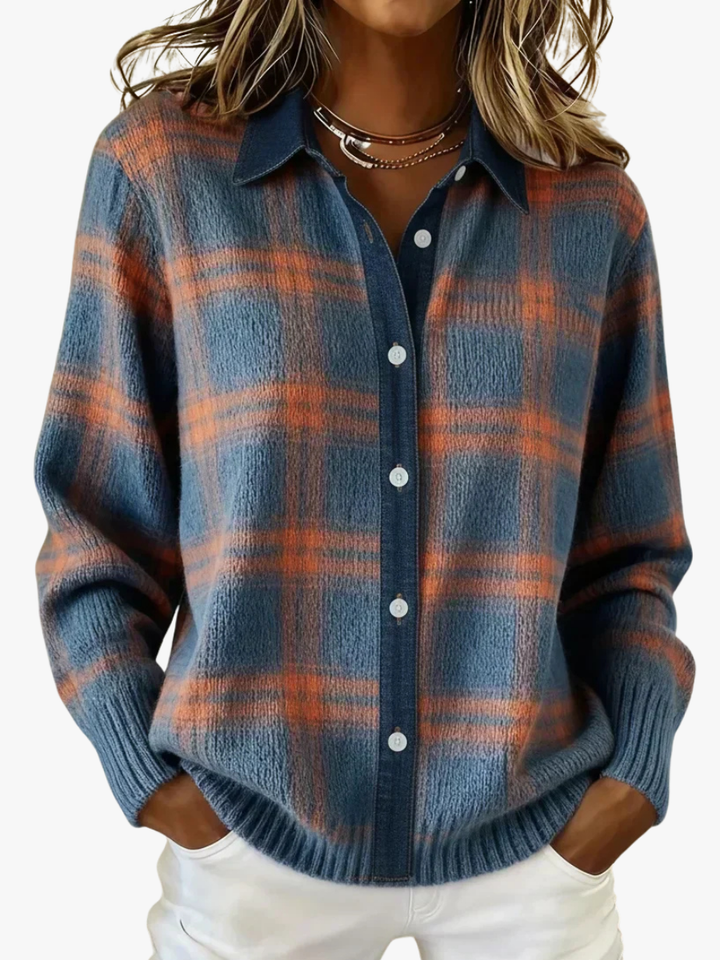 ÉLODIE MOREAU GILET LONG À BOUTONS POUR FEMMES