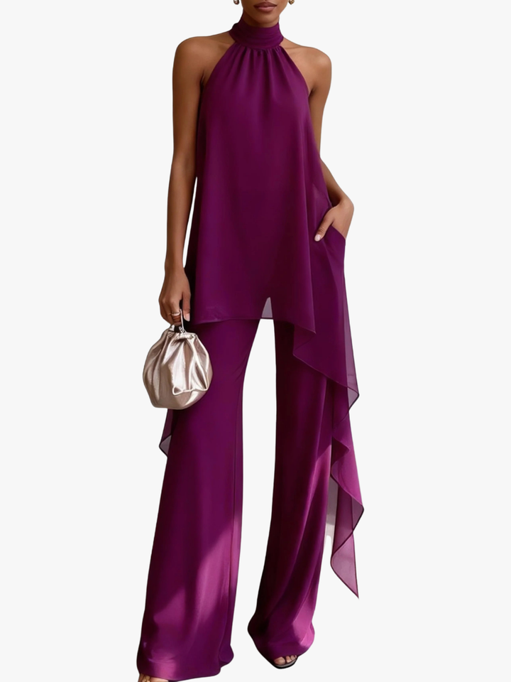 ENSEMBLE HALTER ÉLÉGANT POUR FEMMES