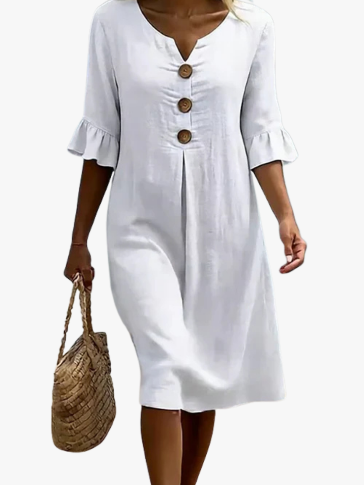 ÉLÉGANTE ROBE COUPE AMPLE POUR FEMMES