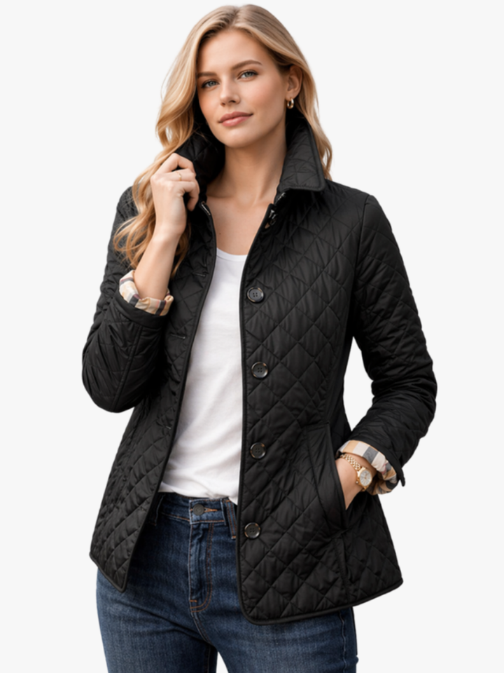VESTE MATELASSÉE BOUTONNÉE POUR FEMMES