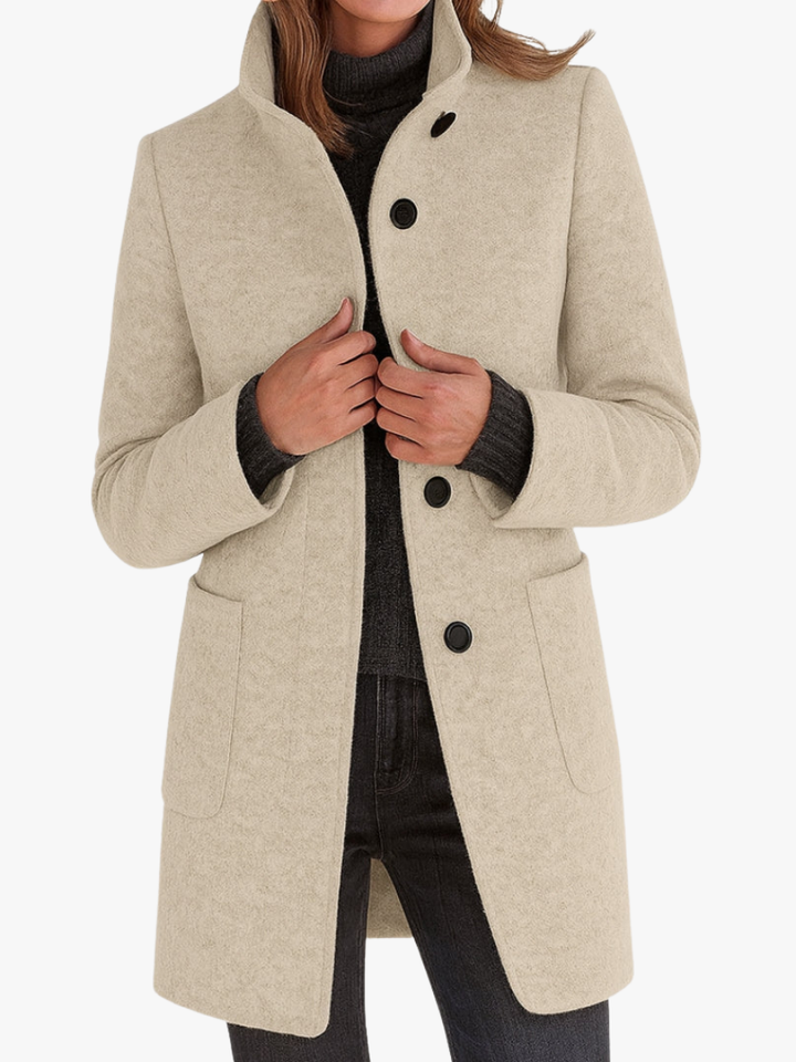 ÉLODIE MOREAU MANTEAU D’HIVER ÉLÉGANT POUR FEMMES