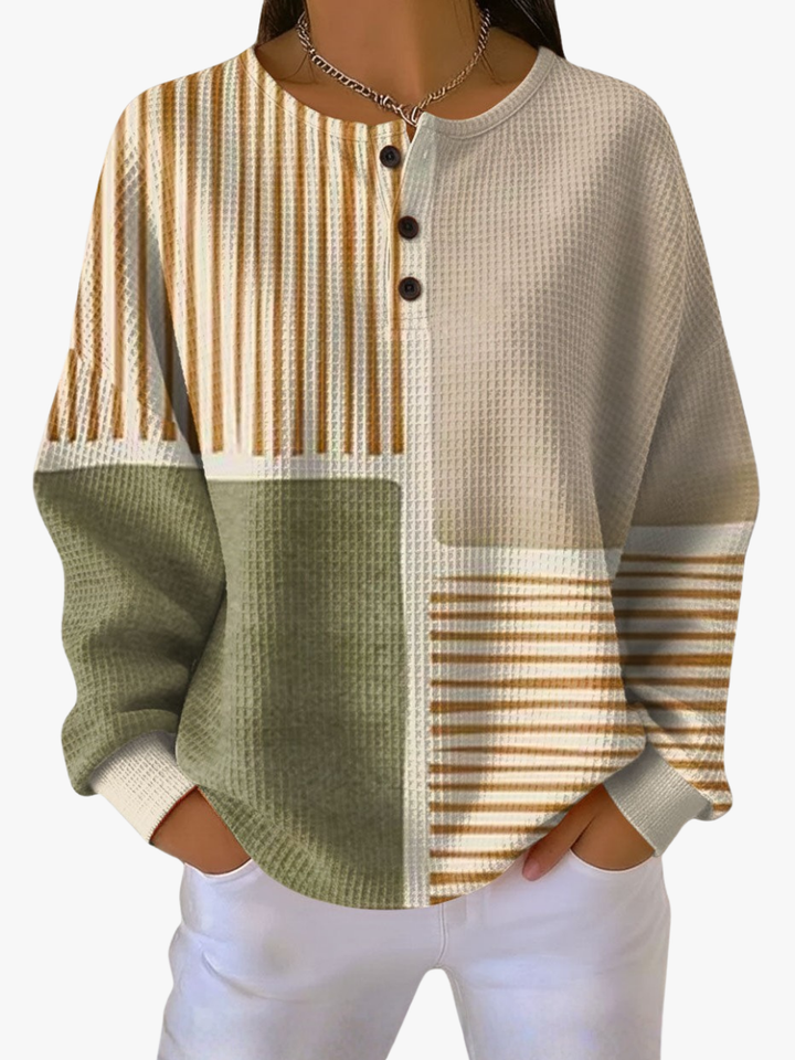 ÉLODIE MOREAU SWEATSHIRT À MOTIFS POUR FEMMES