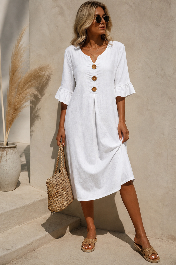 ÉLÉGANTE ROBE COUPE AMPLE POUR FEMMES