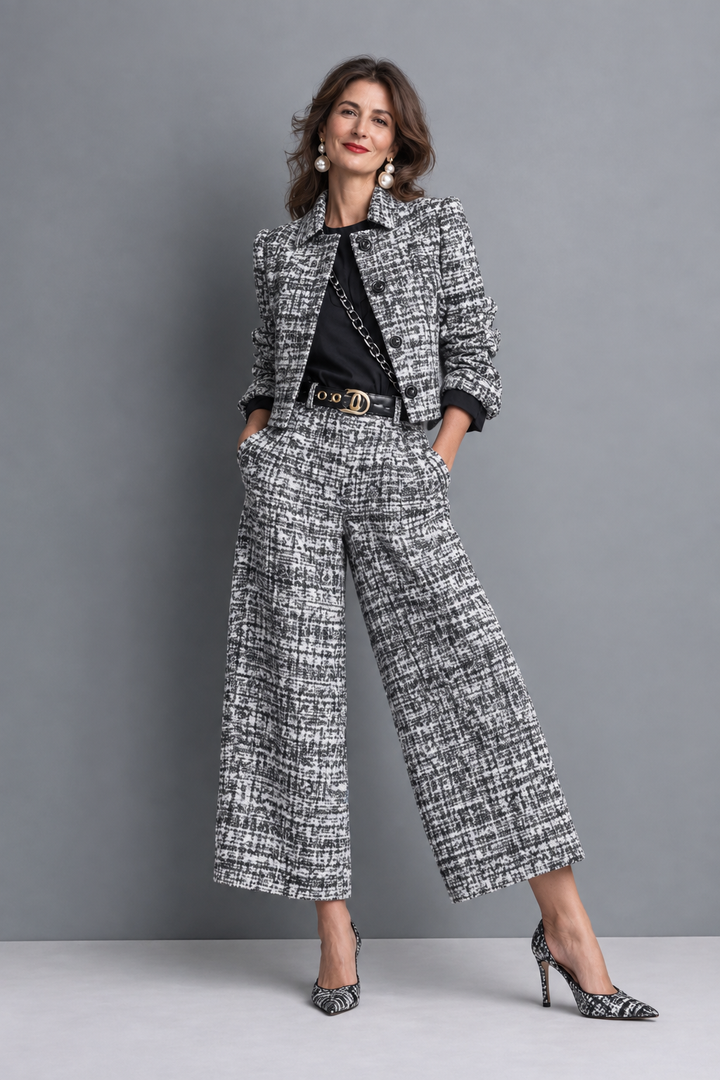 Céleste | Ensemble Chic Blouse et Pantalon