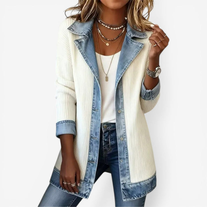 ÉLODIE MOREAU VESTE EN DENIM POUR FEMMES