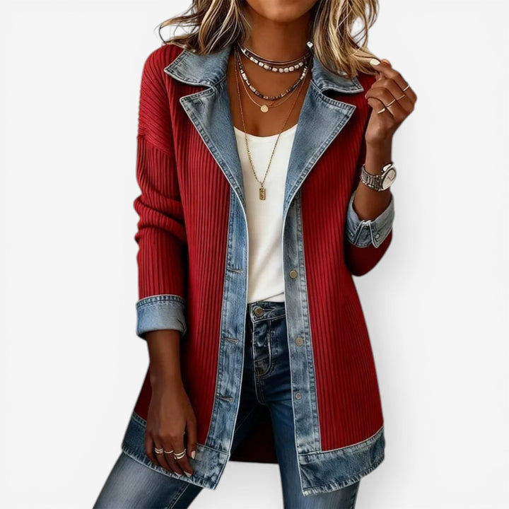 ÉLODIE MOREAU VESTE EN DENIM POUR FEMMES