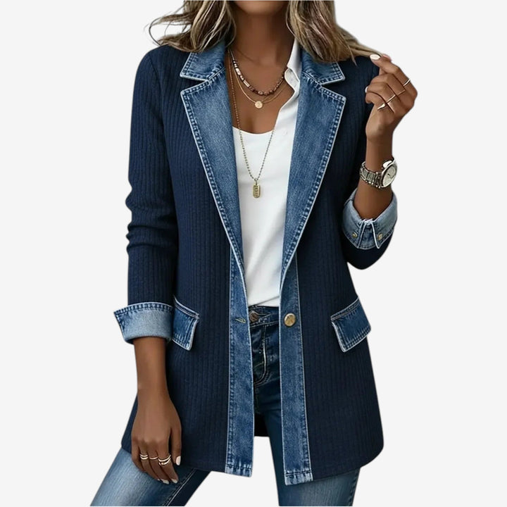 ÉLODIE MOREAU VESTE EN DENIM POUR FEMMES