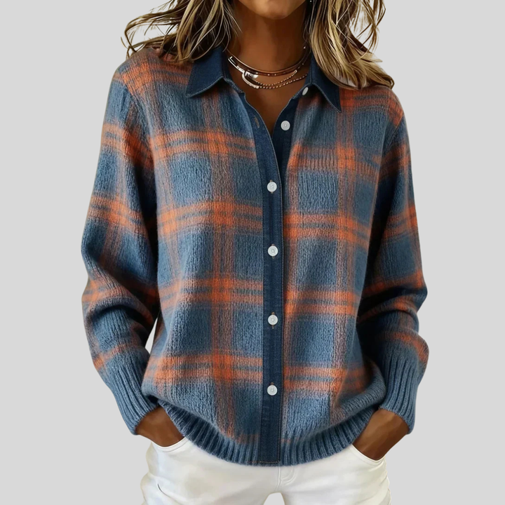 ÉLODIE MOREAU GILET LONG À BOUTONS POUR FEMMES