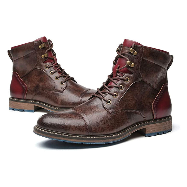 ÉLODIE MOREAU Raphaël - Bottes Oxford en cuir classiques pour hommes