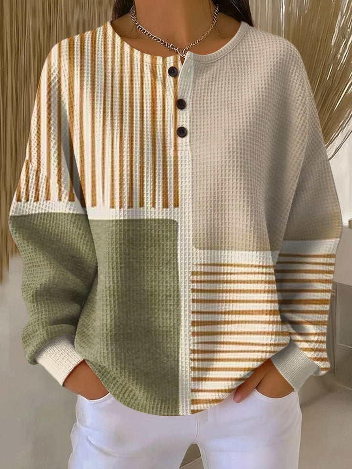 ÉLODIE MOREAU SWEATSHIRT À MOTIFS POUR FEMMES