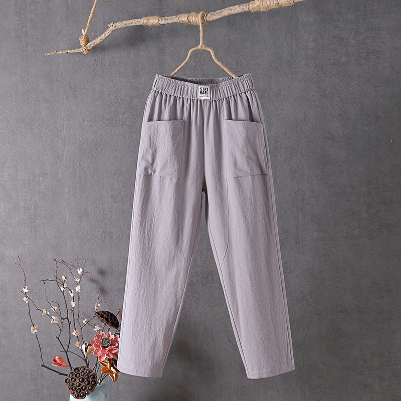 PANTALON DROIT CHEVILLE POUR FEMMES