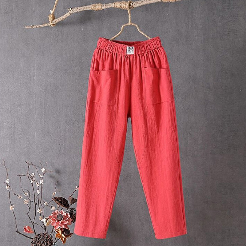 PANTALON DROIT CHEVILLE POUR FEMMES
