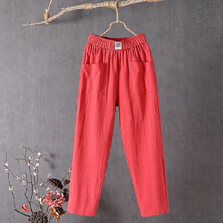 PANTALON DROIT CHEVILLE POUR FEMMES