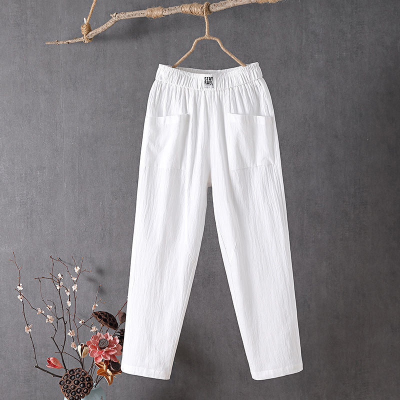 PANTALON DROIT CHEVILLE POUR FEMMES
