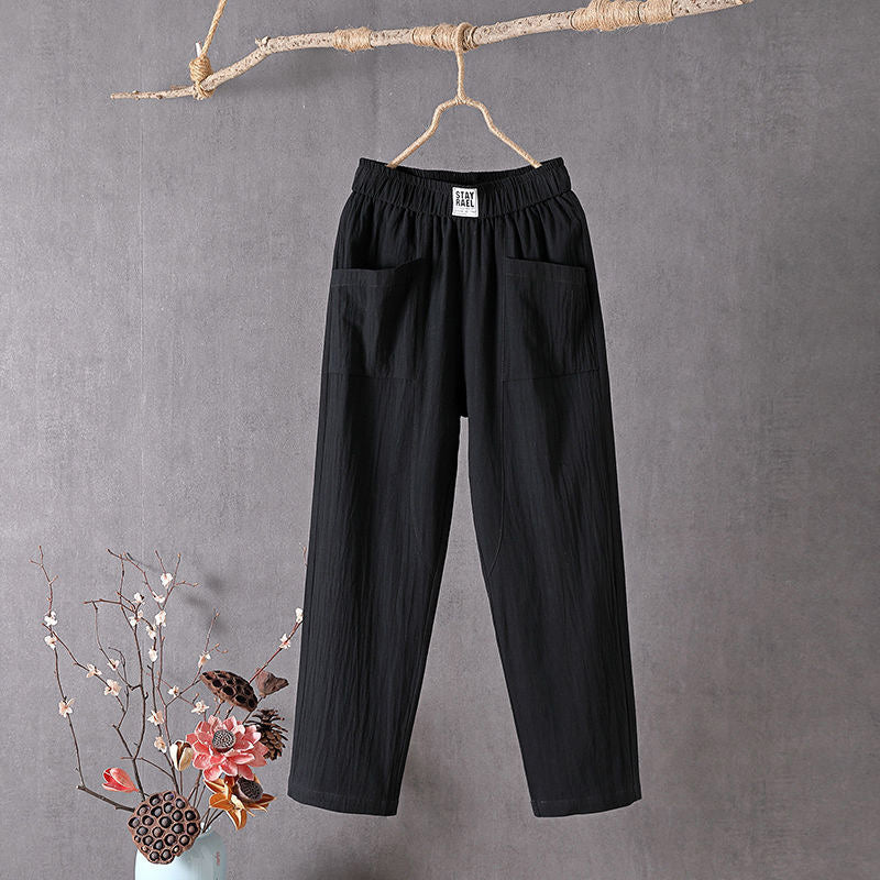 PANTALON DROIT CHEVILLE POUR FEMMES