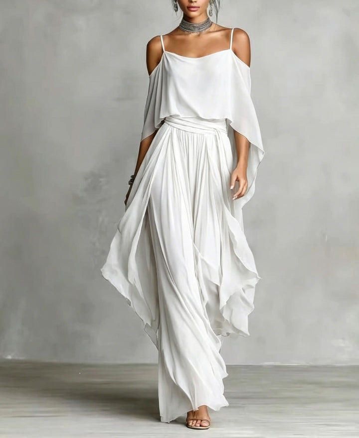 ENSEMBLE ÉLÉGANT EN CHIFFON POUR FEMMES