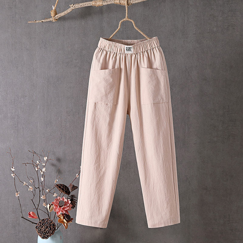 PANTALON DROIT CHEVILLE POUR FEMMES