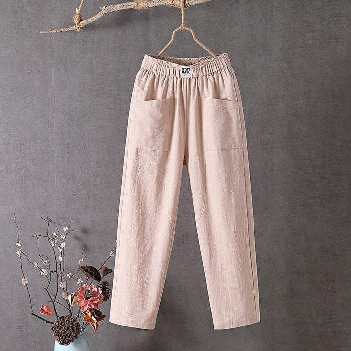 PANTALON DROIT CHEVILLE POUR FEMMES