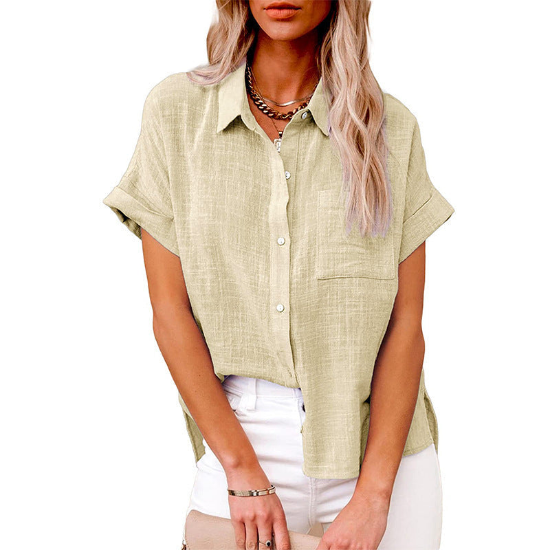 Isabelle | Blouse en Lin Fluide
