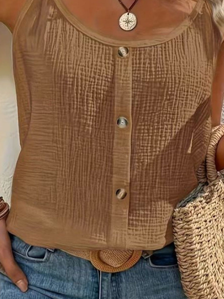 BLOUSE À FINES BRETELLES POUR FEMMES