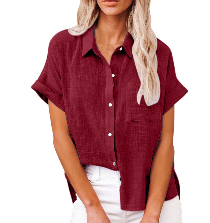 Isabelle | Blouse en Lin Fluide