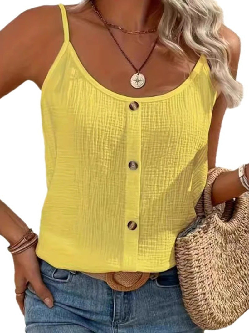 BLOUSE À FINES BRETELLES POUR FEMMES