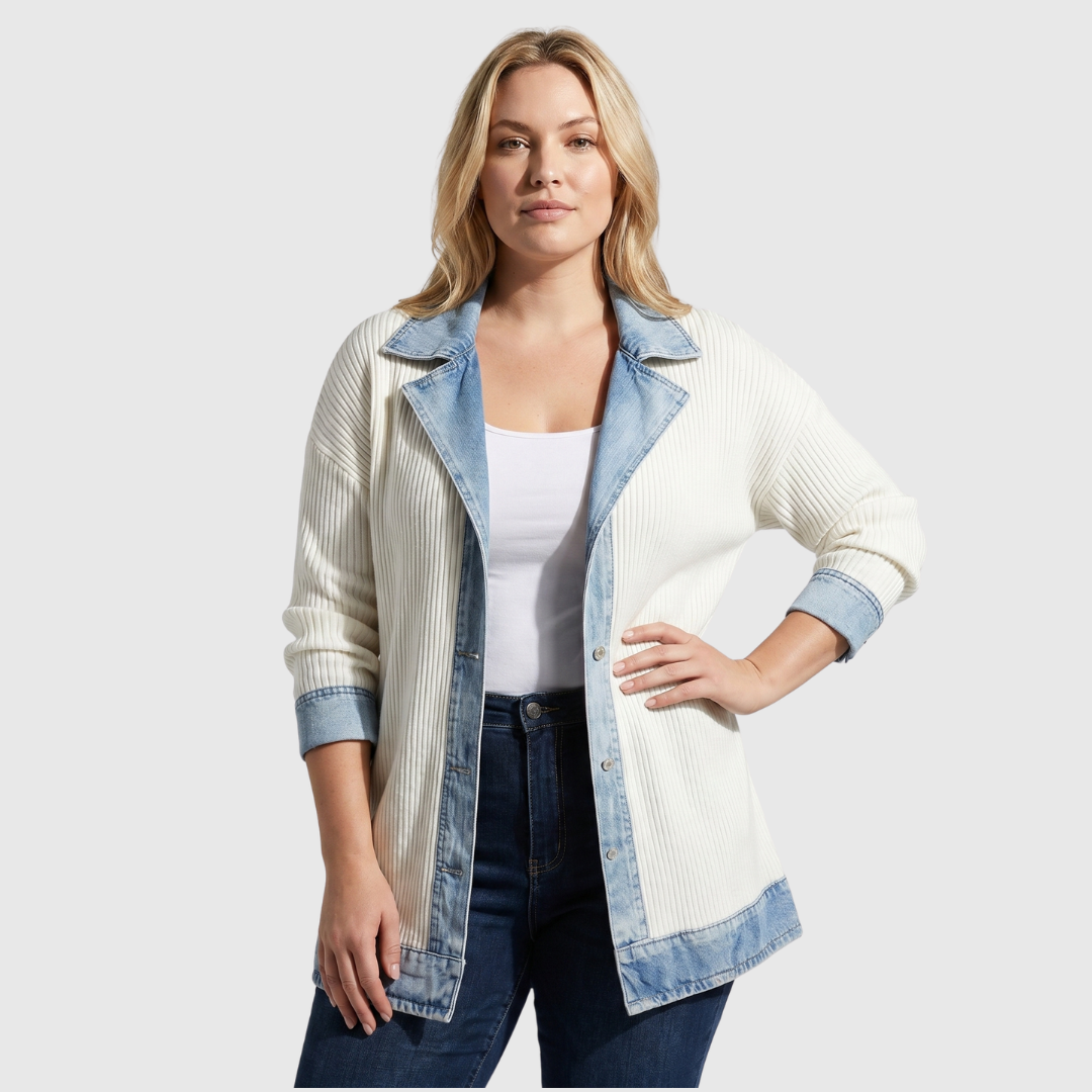 ÉLODIE MOREAU VESTE EN DENIM POUR FEMMES