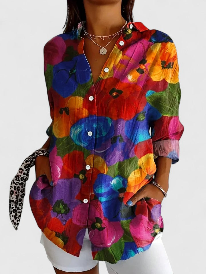 Ludivine | Blouse Imprimée Classique