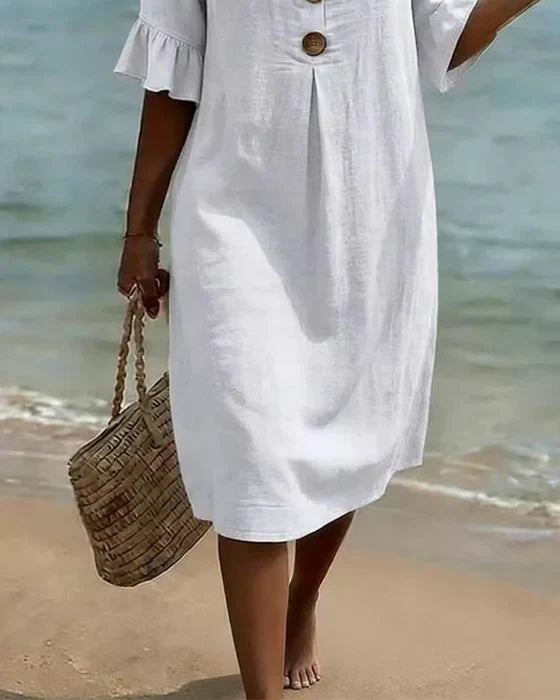 ÉLÉGANTE ROBE COUPE AMPLE POUR FEMMES